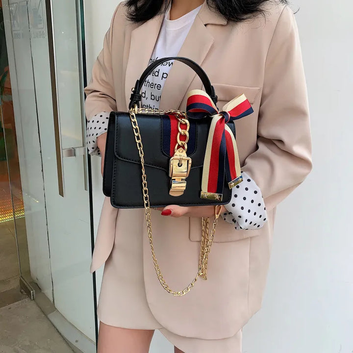 Cleo – Mini Vegan Cowhide Crossbody Bag