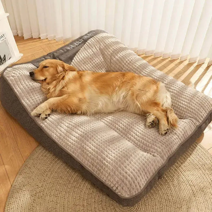 Premium Washable Dog Cushion Bed - Supportive Pet Comfort in Multiple Sizes