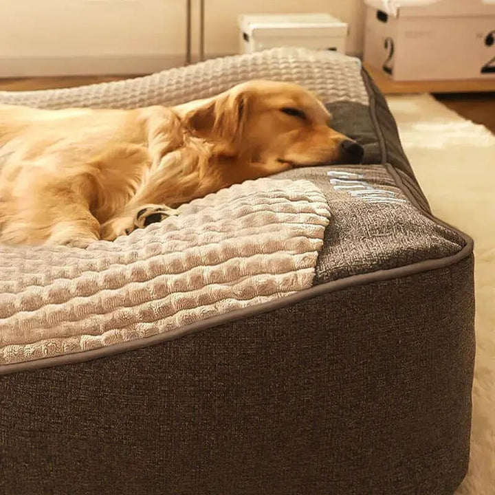 Premium Washable Dog Cushion Bed - Supportive Pet Comfort in Multiple Sizes