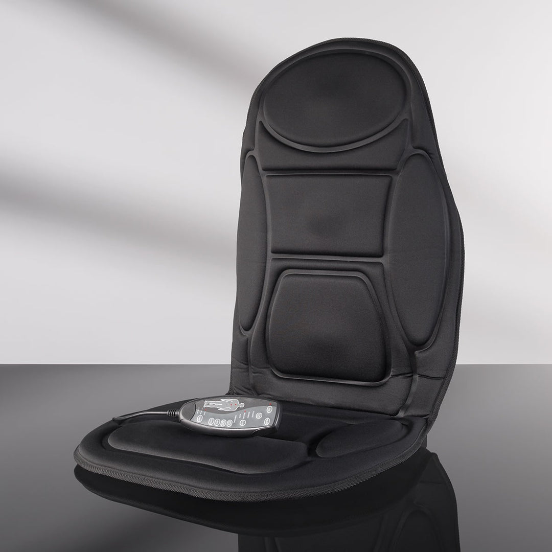 Premium Heated Vibration Car Seat Cushion with 4 Massage Modes