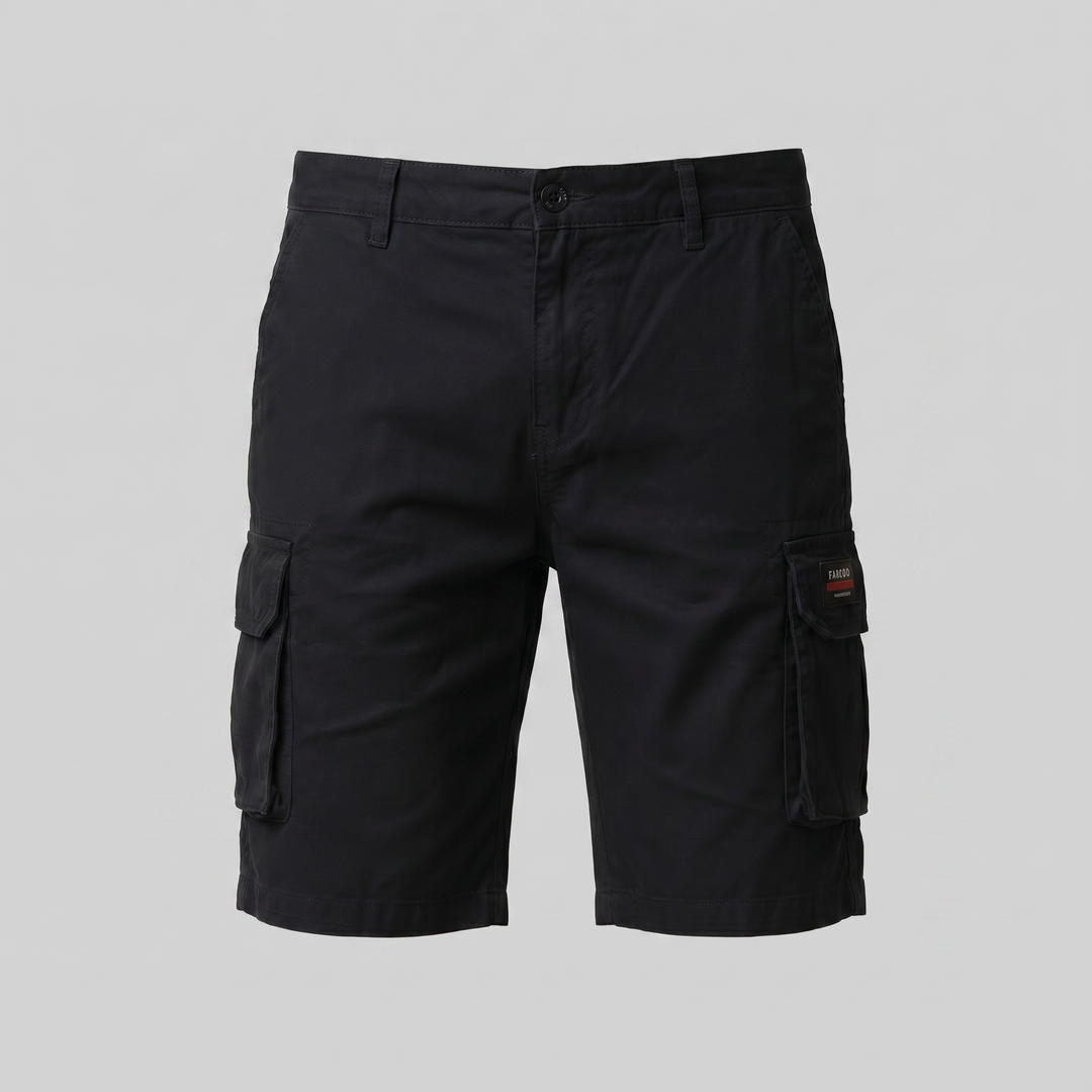 Cargo Shorts Men Relaxed Fit Multiple Pockets Casual