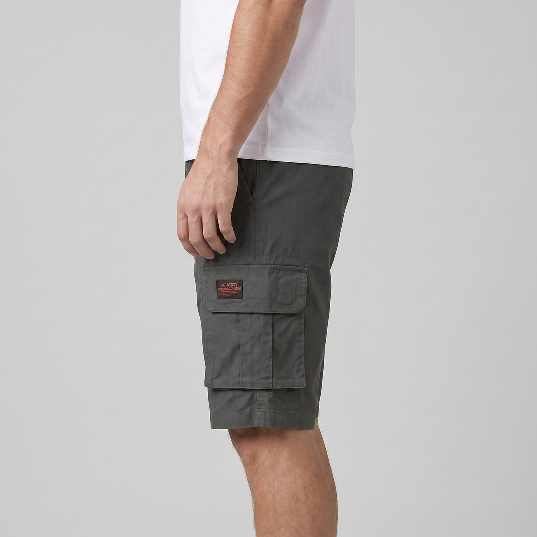 Cargo Shorts Men Relaxed Fit Multiple Pockets Casual