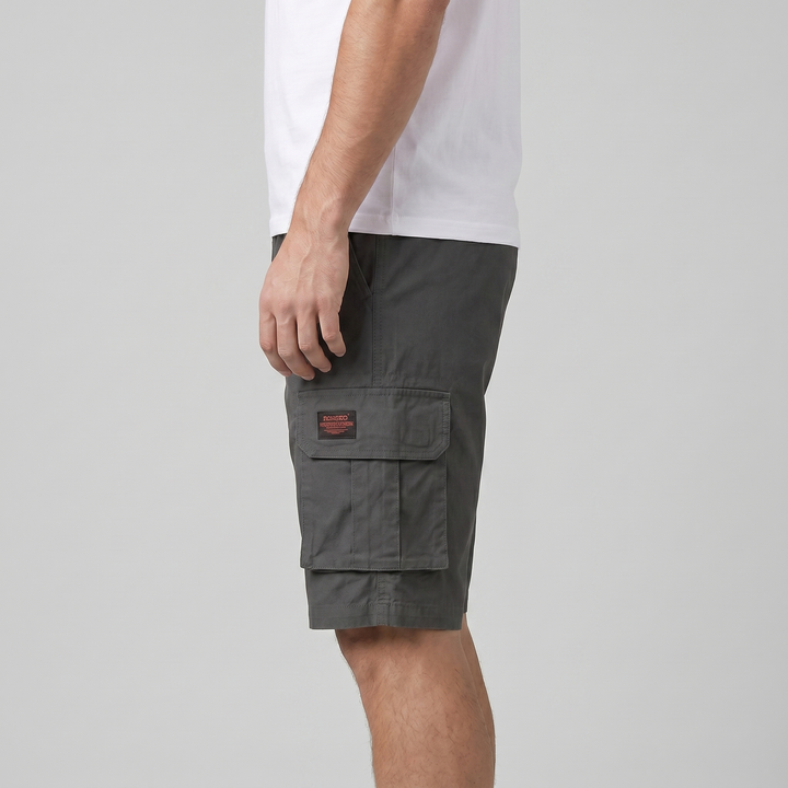 Cargo Shorts Men Relaxed Fit Multiple Pockets Casual