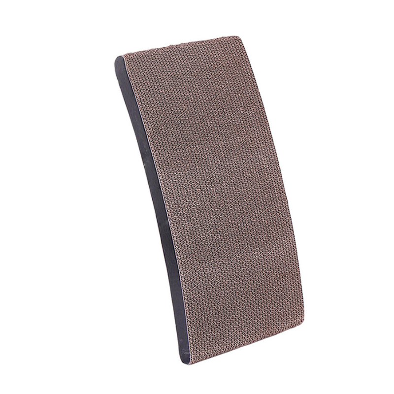 Cat Scratching Ramp Natural Wood Base Play Relaxation