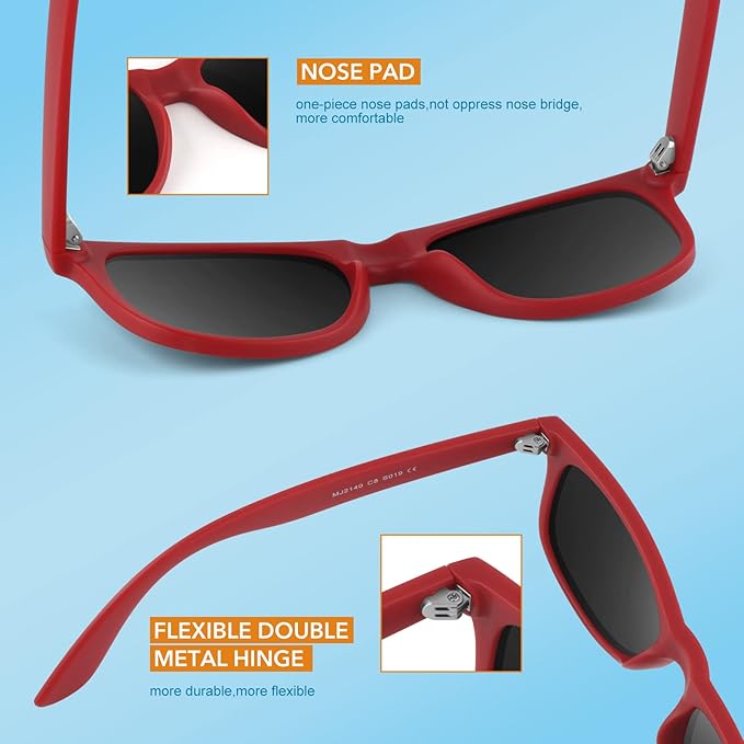 Vintage 80s Polarized Retro Sunglasses