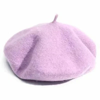 Premium Wool Beret - Classic Winter Hat in 12 Colors
