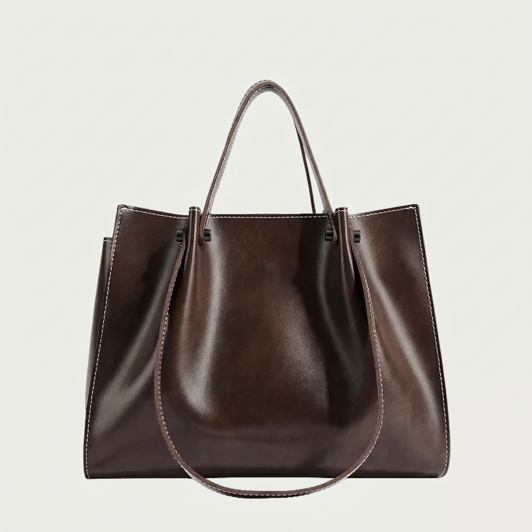 Ellis – Women's Tote Bag, Large Work Purse with Zipper & Shoulder Strap