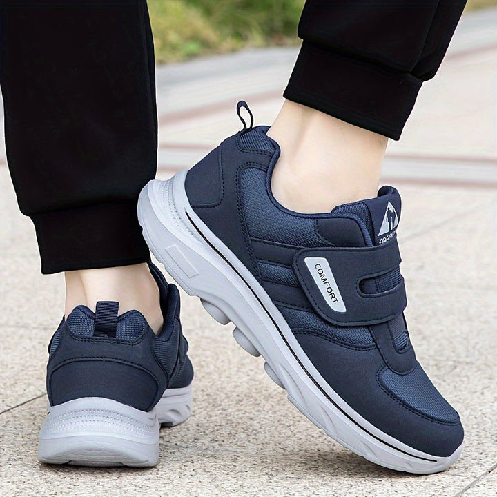 Velcro Loop Comfort Walking Shoe - Easy On and Off Design