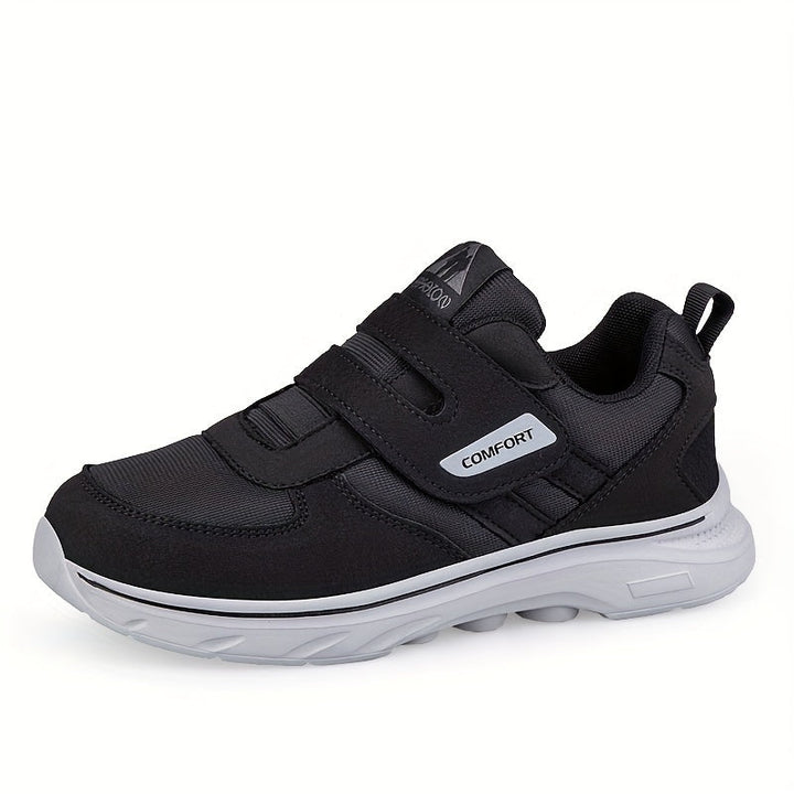 Velcro Loop Comfort Walking Shoe - Easy On and Off Design