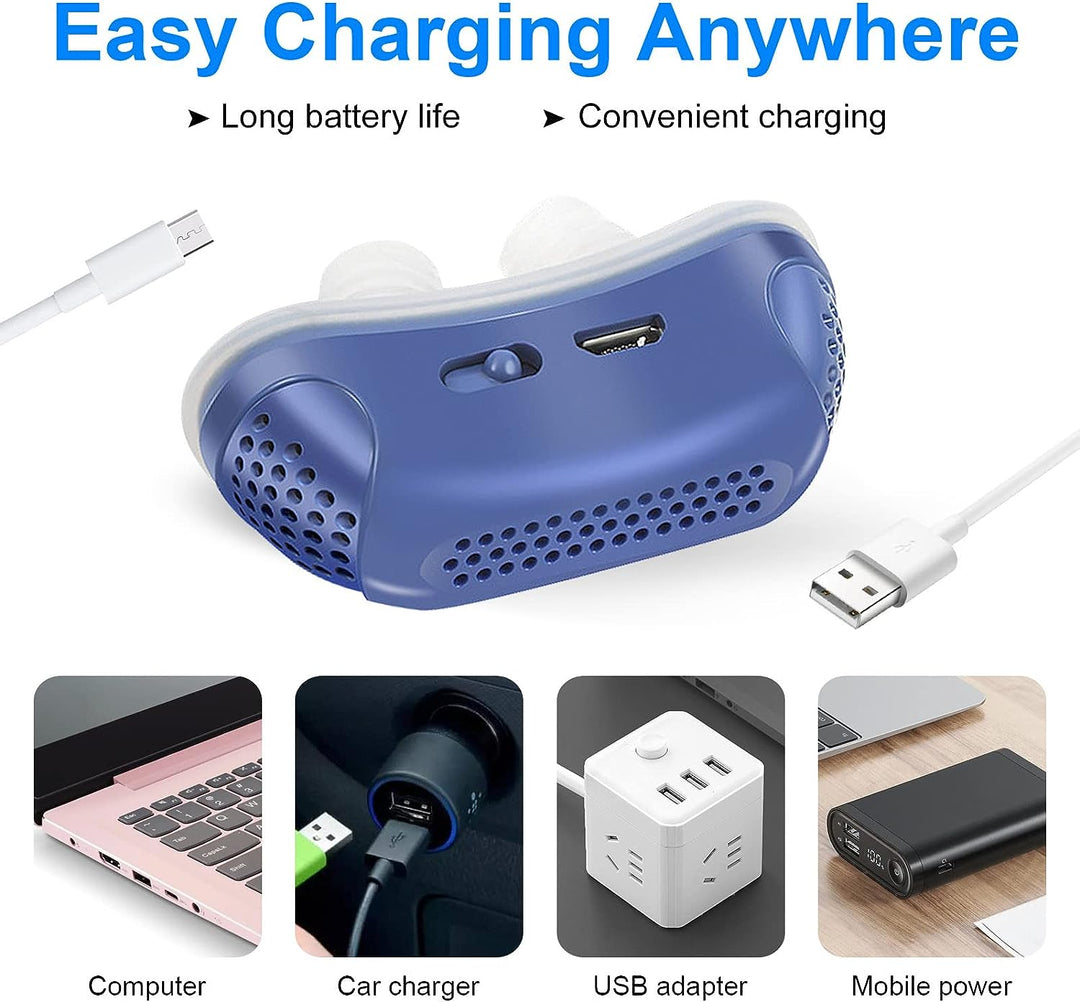 Micro CPAP Sleep Apnea Device - Anti-Snoring
