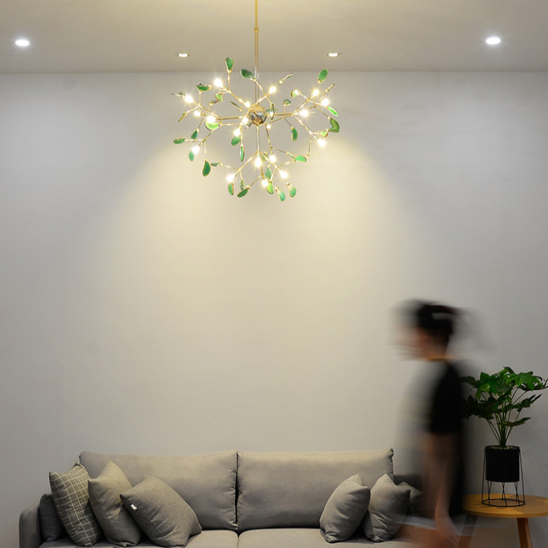 Aria Agate Creative Colorful Chandelier Bedroom/Living Room