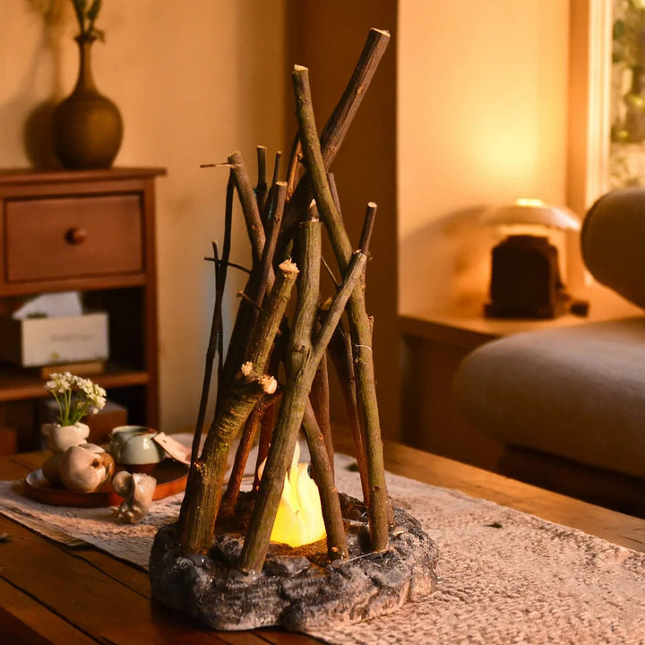 GlowWood™ | My rustic warmth with soothing ambient light