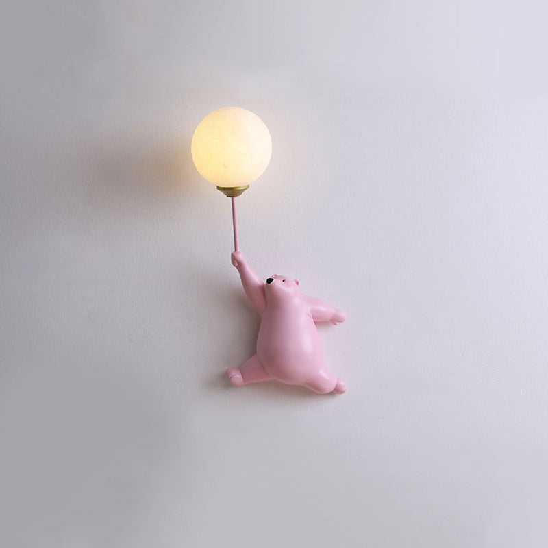 Bear Balloon Wall Lamp