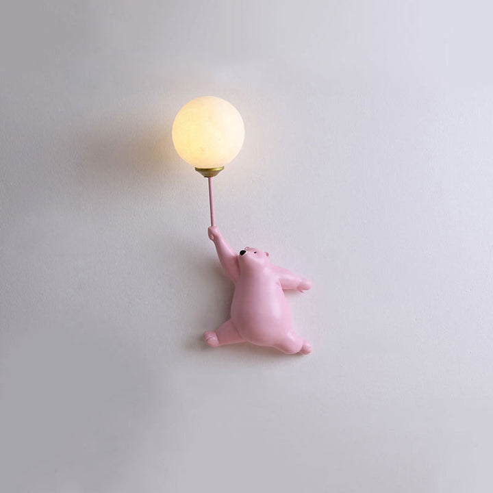 Bear Balloon Wall Lamp