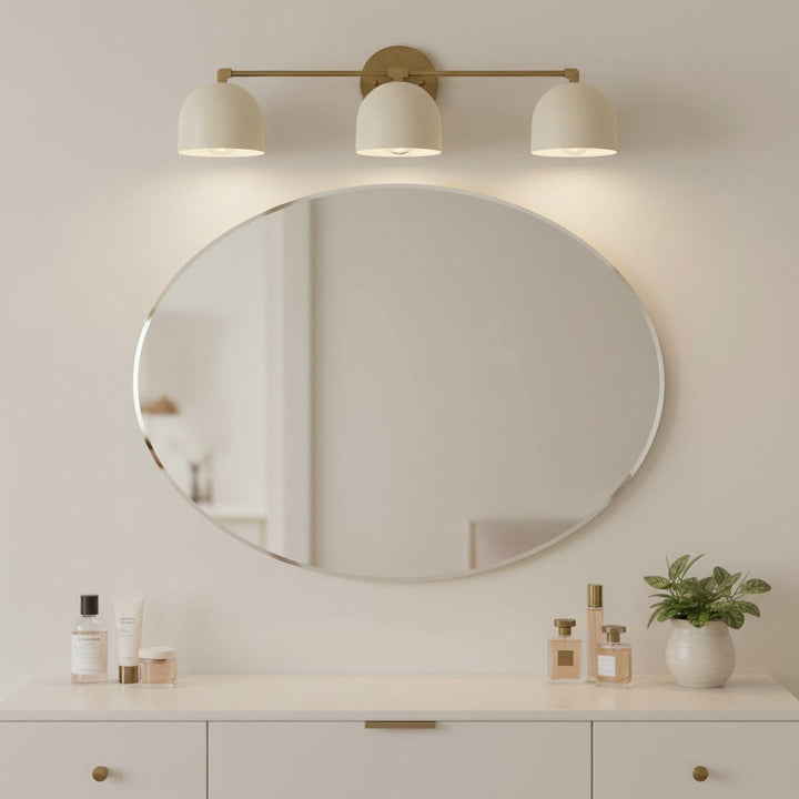 Nordic Metal Deep Ball Vanity Sconce