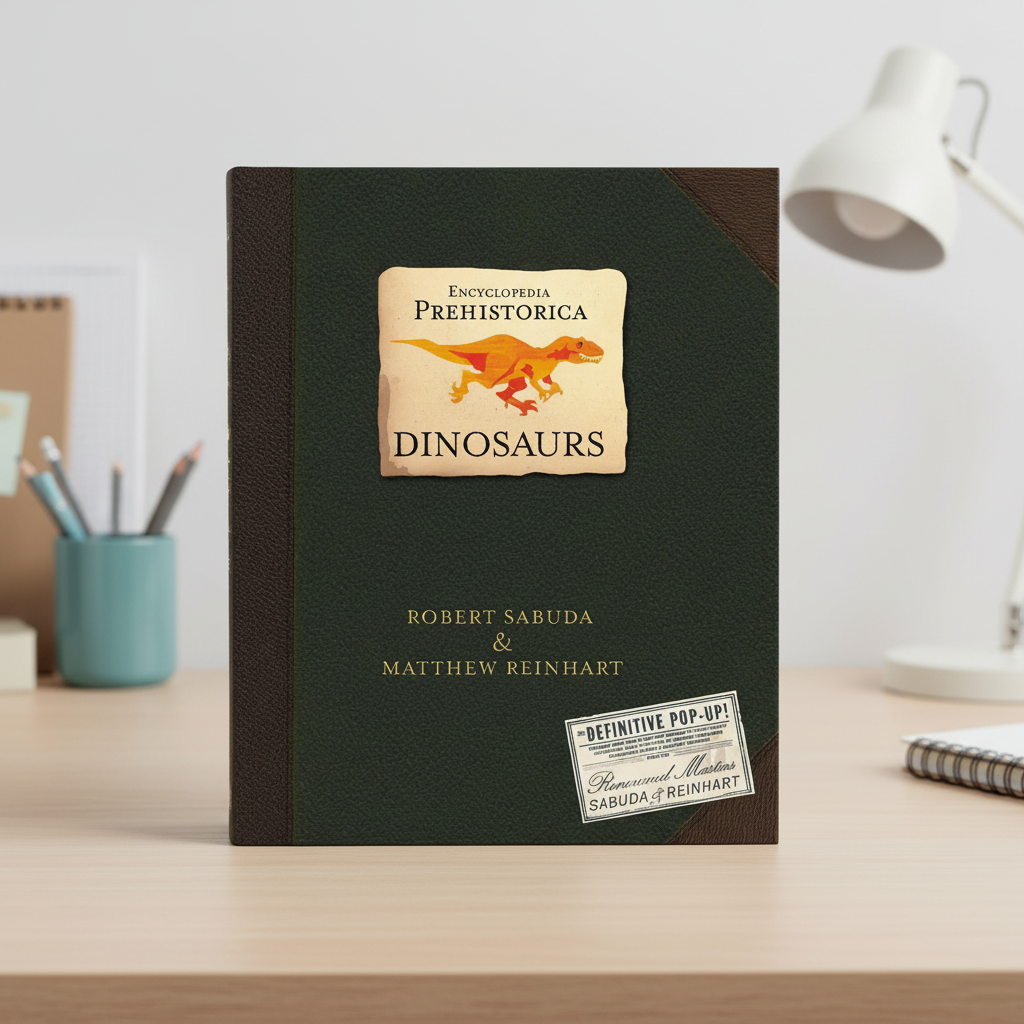 Prehistoric Explorer 3D Pop-Up Book - Interactive Dinosaur Adventure for Kids