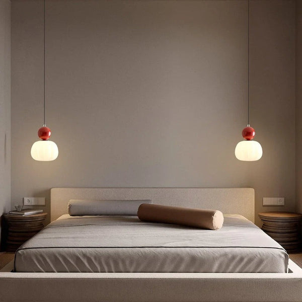 Art Deco Pendant Lamp in Cream Shade – Style and Elegance