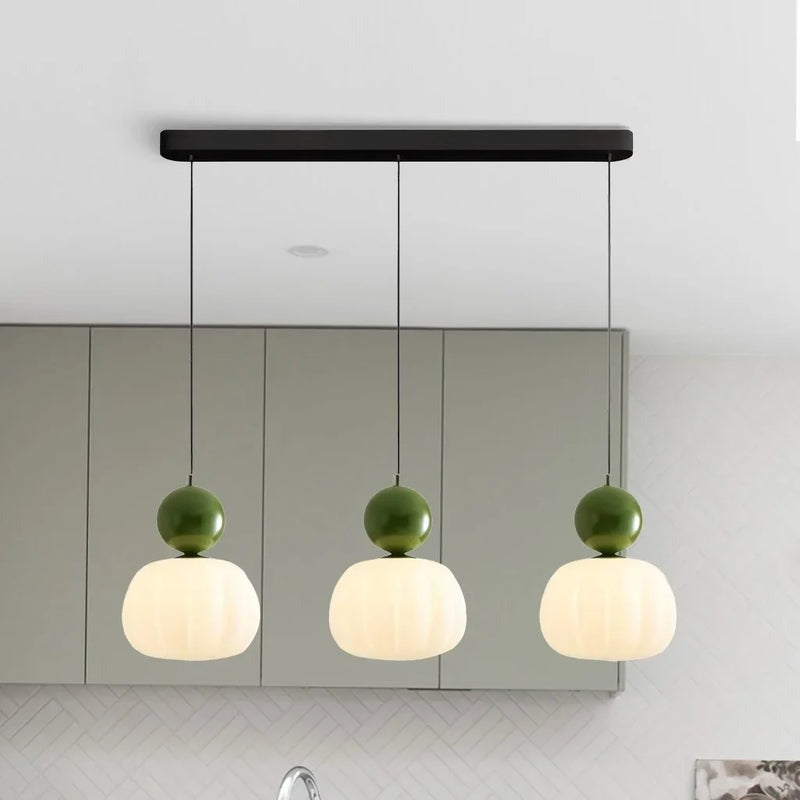 Art Deco Pendant Lamp in Cream Shade – Style and Elegance