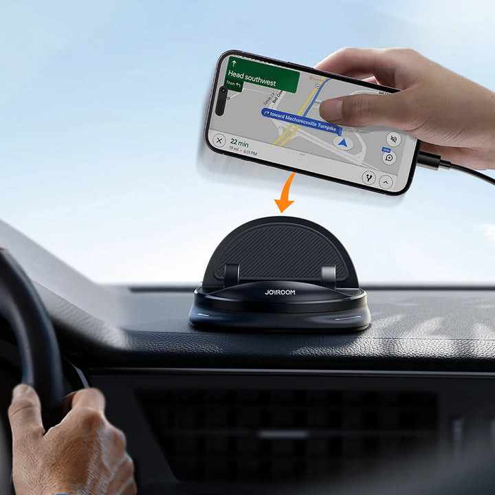 Universal 360 Degree Rotating Car Phone Mount - Dashboard & Air Vent Compatible