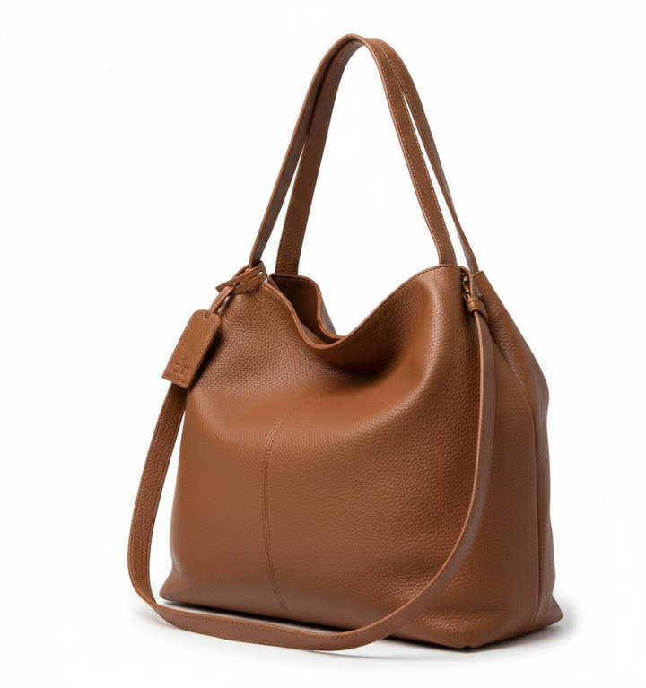 Women’s Tote with Slouchy Silhouette and Shoulder Strap