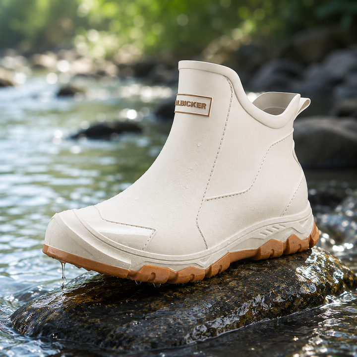 Durable Outdoor Boots Slip-Resistant Sole