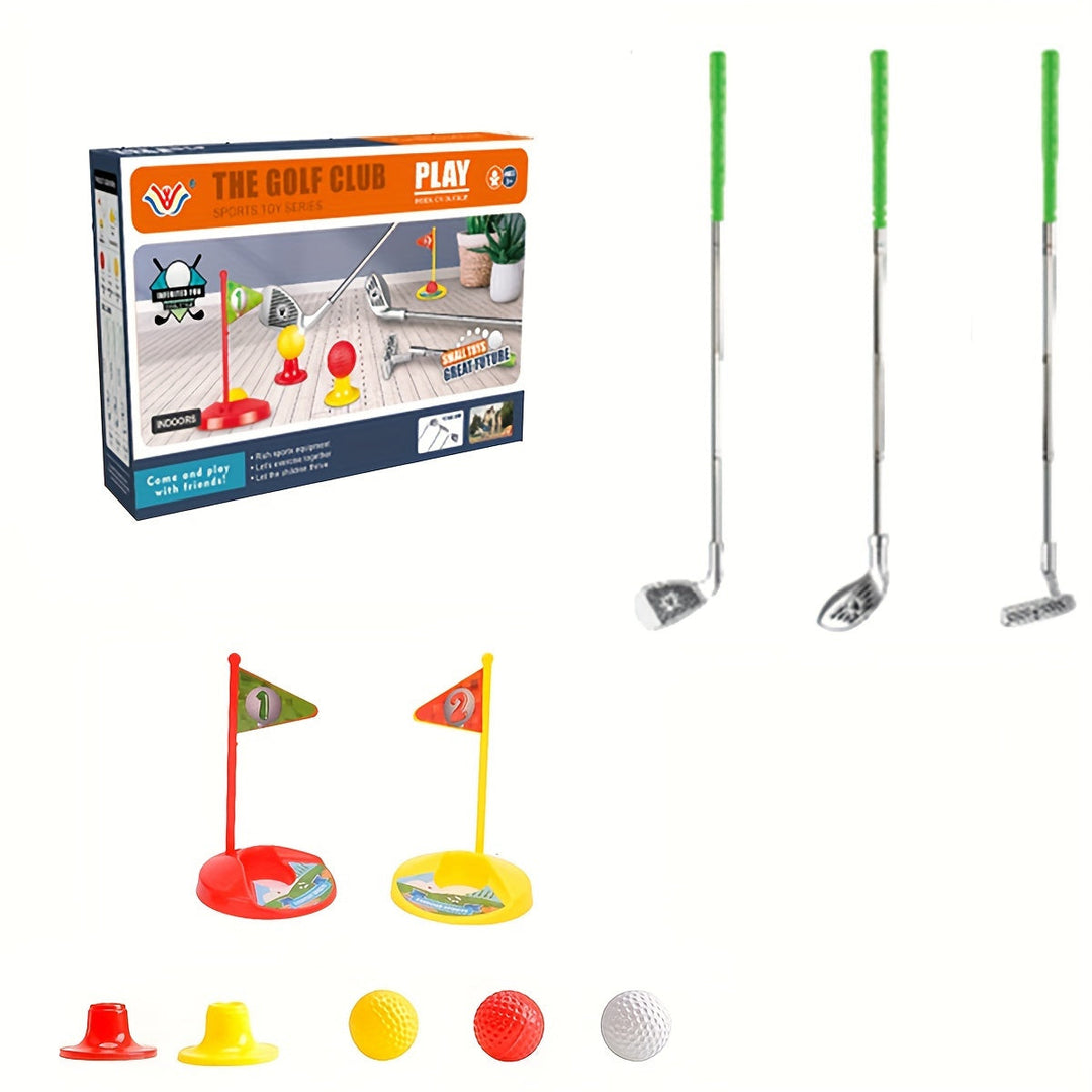 Golf Set for Kids - Adjustable Clubs and Goals for Endless Playful Fun