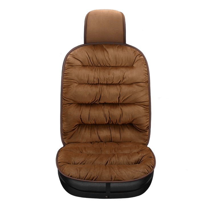Premium Quilted Car Seat Cushion Pad - Full Coverage Front Seat Protection