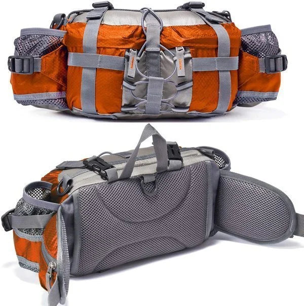 Ultralight Waterproof Outdoor Waist Pack with Bottle Holders
