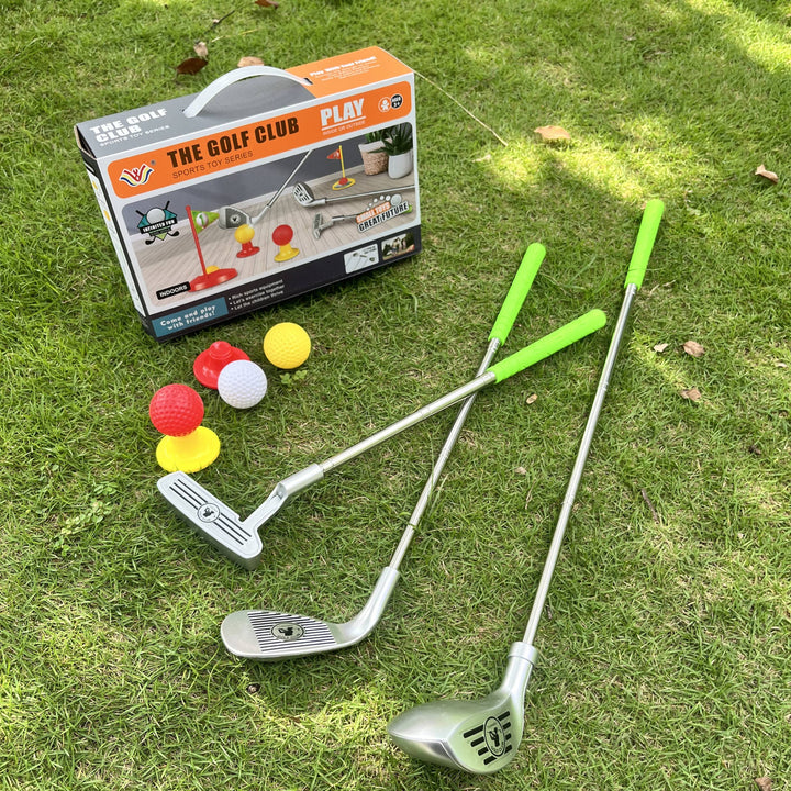 Golf Set for Kids - Adjustable Clubs and Goals for Endless Playful Fun