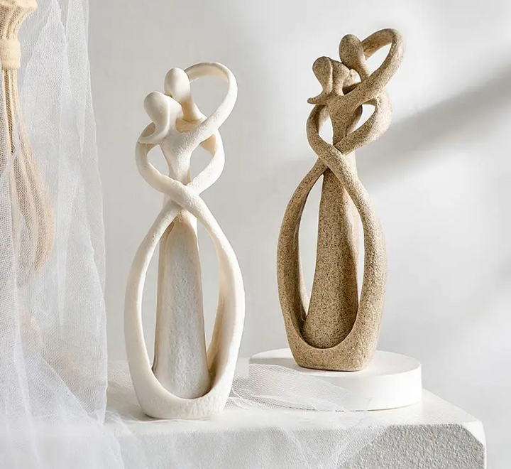 Eternal Embrace Statue - Abstract - Timeless Love