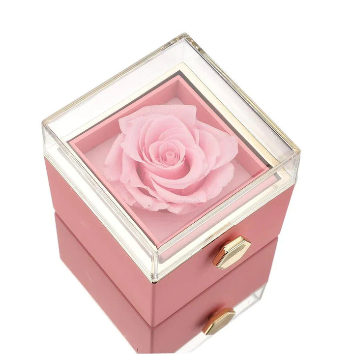 Eternal Rose Box - Personalized Necklace