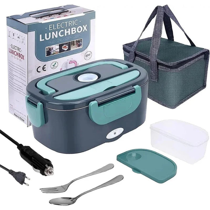 Portable Electric Meal Warmer 1.5L Leak-Proof Food Heater