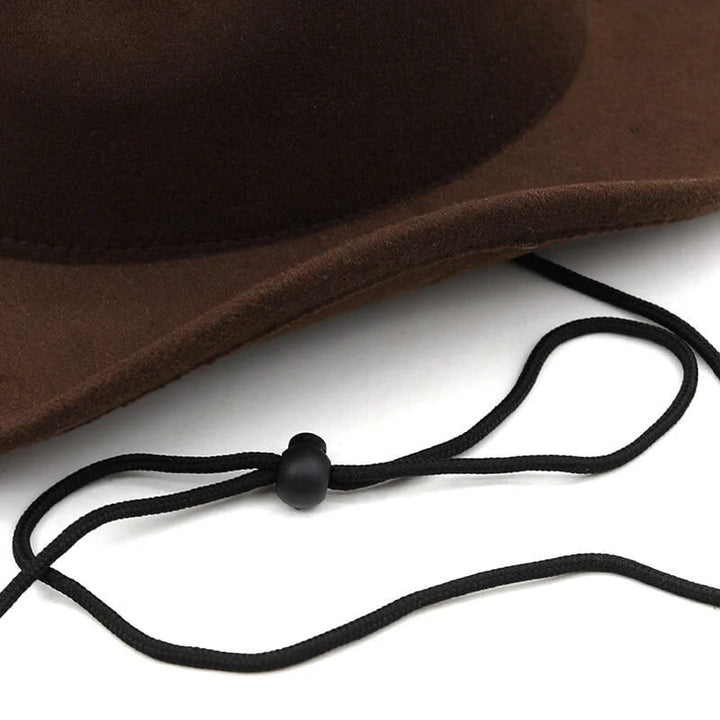 Men's Hat with Adjustable Buckle