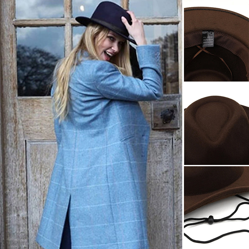 Men's Hat with Adjustable Buckle