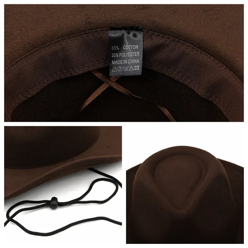 Men's Hat with Adjustable Buckle