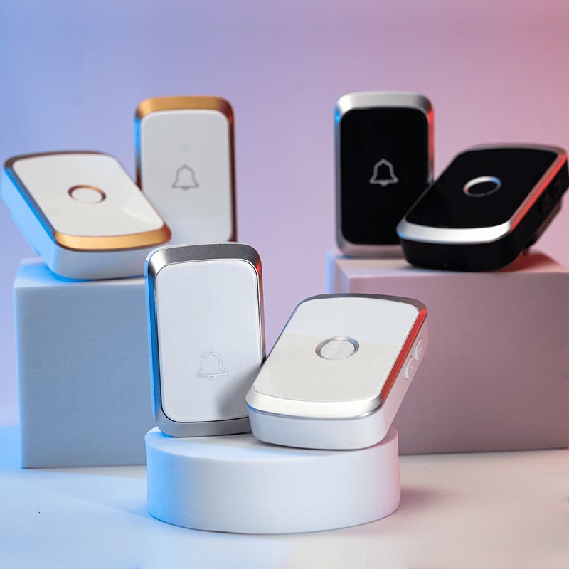 Wireless Doorbell with Long Range and Volume Control