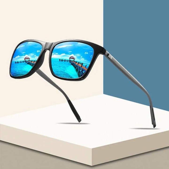 Polarized Men's Sunglasses with Frame