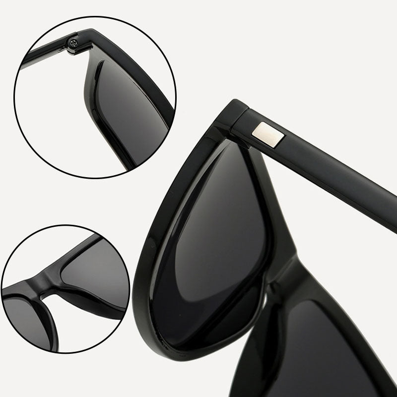 Polarized Men's Sunglasses with Frame