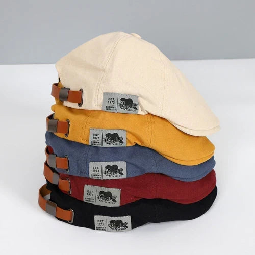 Elegant Adjustable Beret for Men