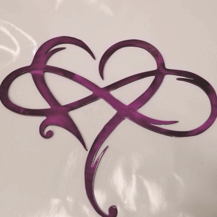 Eternal Love Wall Decor in Stainless Steel for the Home
