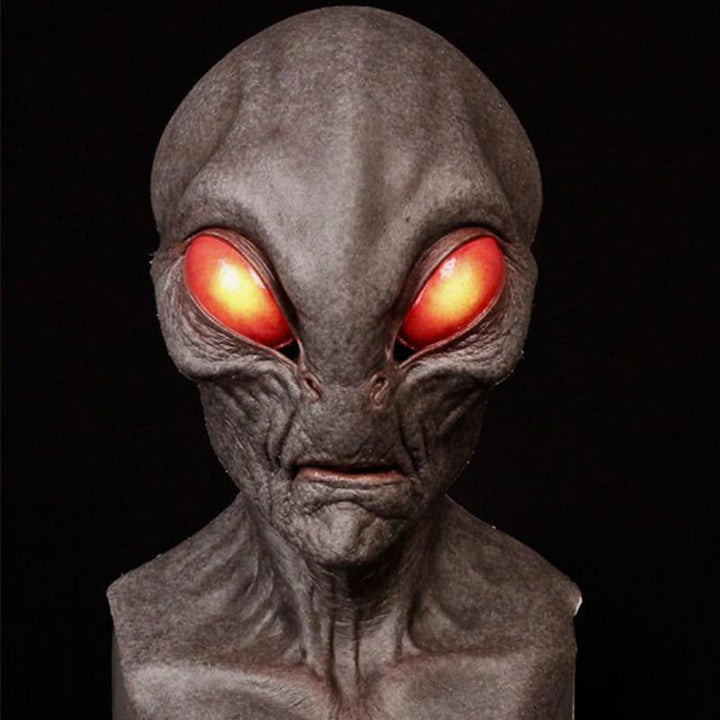Premium Realistic Latex Transformation Mask with Detailed Beard