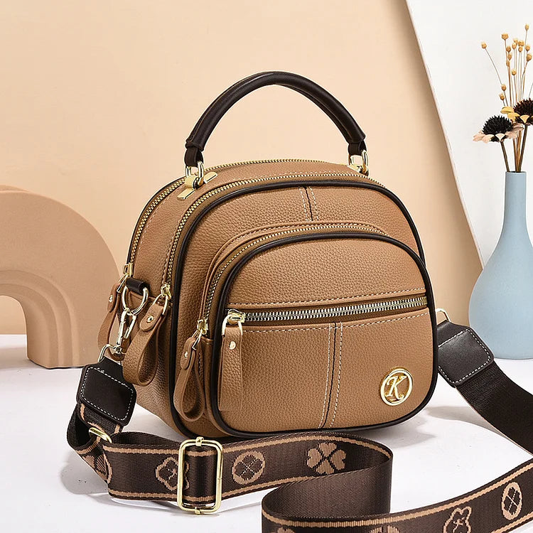 Kova – Small Crossbody Bag, Multi-Pocket Shoulder Bag