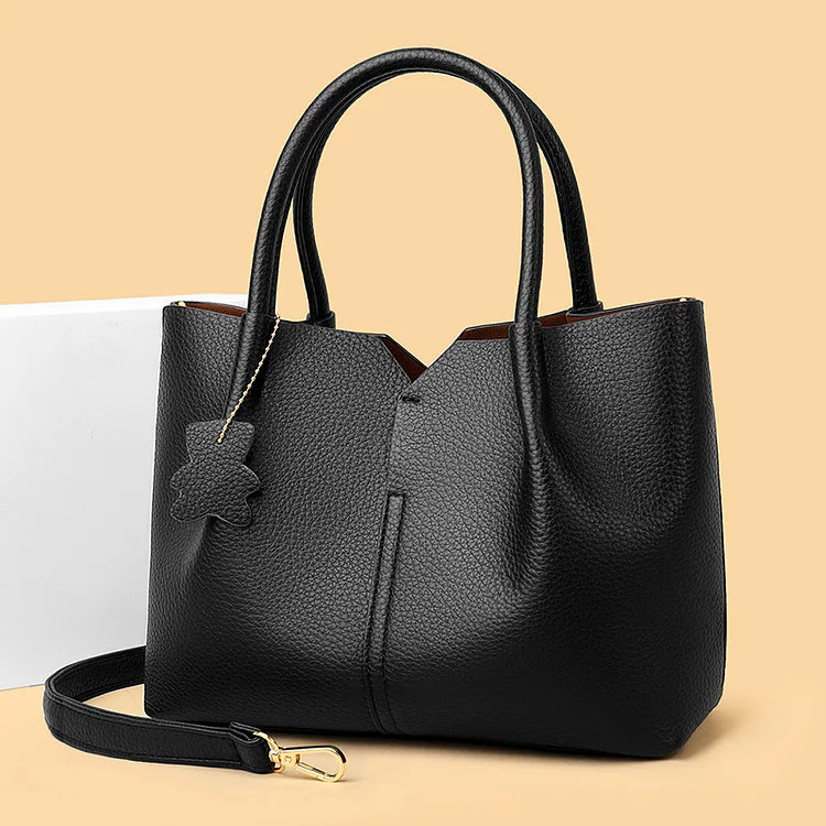 Ravenna – Vegan Leather Shoulder Bag, Work Bag