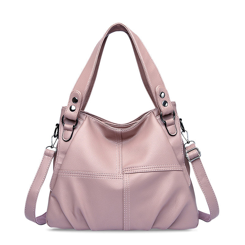 Rowan – Large Vegan Cowhide Hobo Shoulder Bag