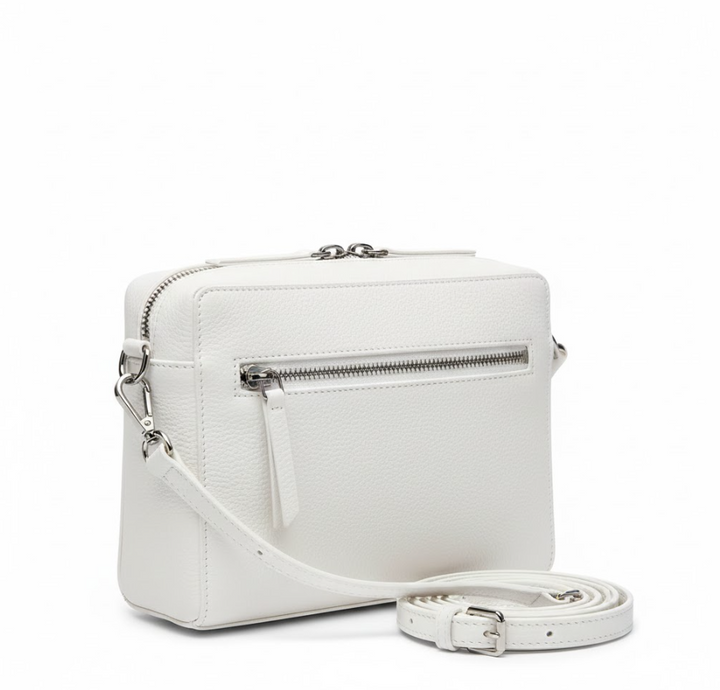 Ziva – Women’s Crossbody Shoulder Bag with Adjustable Strap and Multi-Zip Design