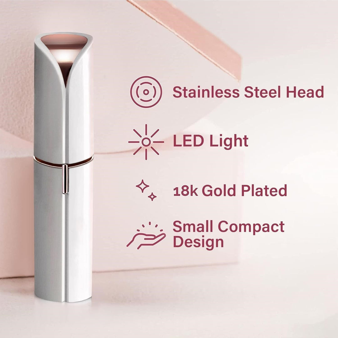 Women's Precision Facial Hair Trimmer - Electric Shaver for Face and Eyebrows