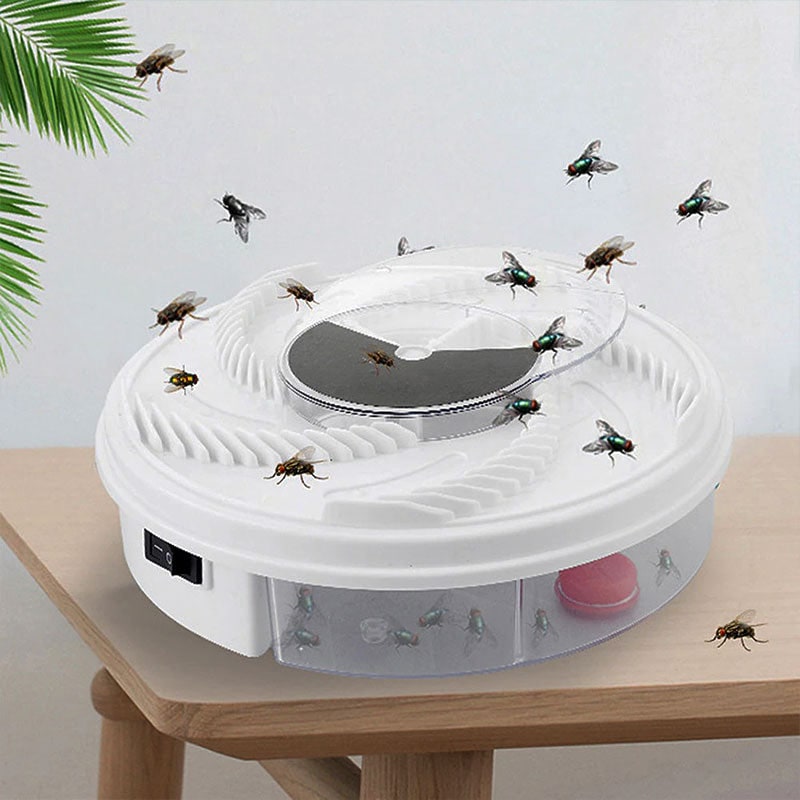 Fly Trap Indoor Silent Electric Insect Catcher Home Kitchen