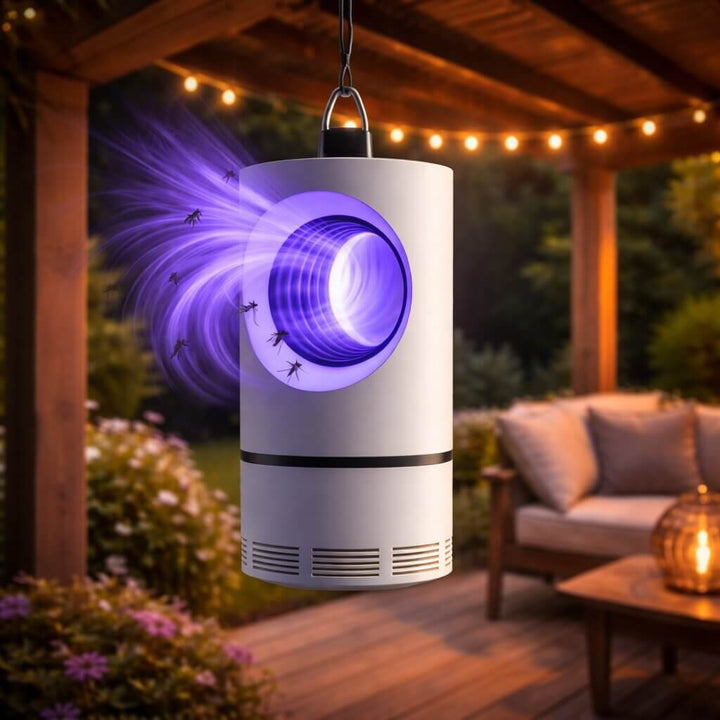 GlowGuard USB UV Flying Insect Trap for Indoor & Outdoor Use