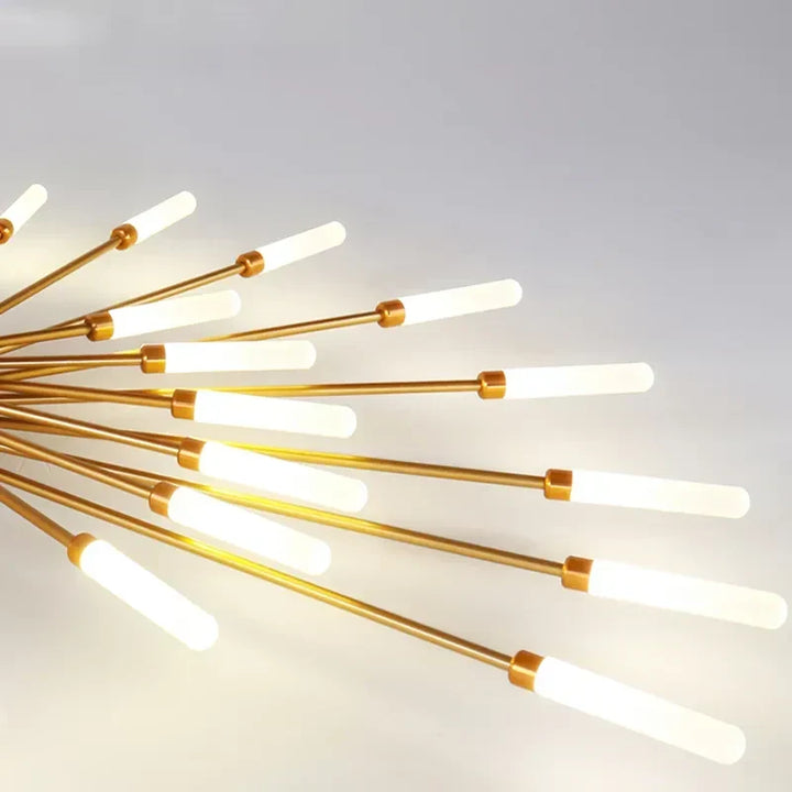 Modern LED Ceiling Lamp - Minimalist Design Inspired by Sun Rays