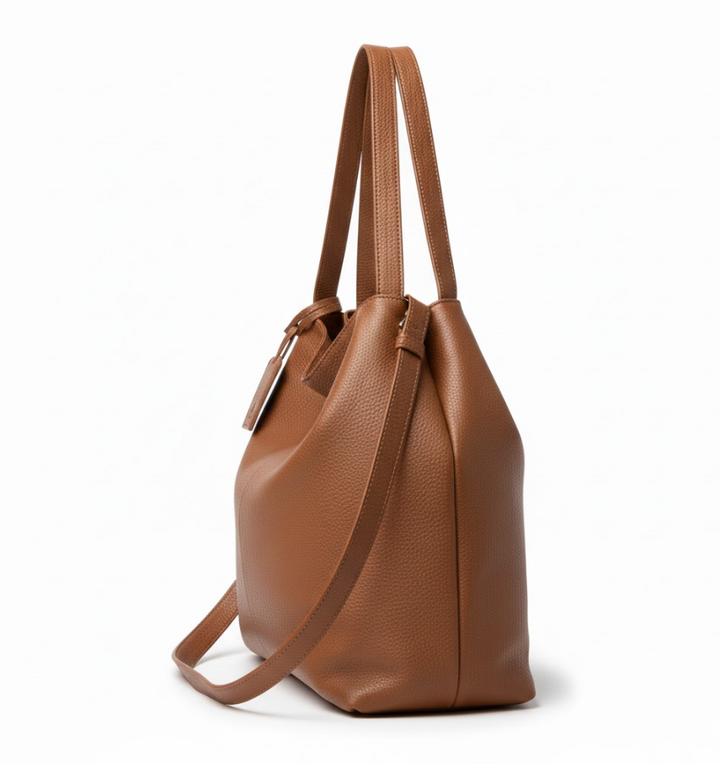 Women’s Tote with Slouchy Silhouette and Shoulder Strap